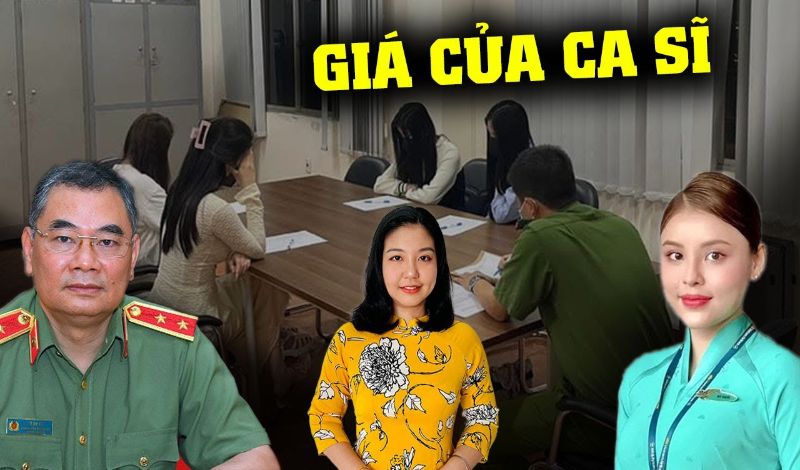 Thông tin khai thác được từ việc phá đường dây bán dâm giá hàng ngàn đô Thông tin khai thác được từ việc phá đường dây bán dâm giá hàng ngàn đô